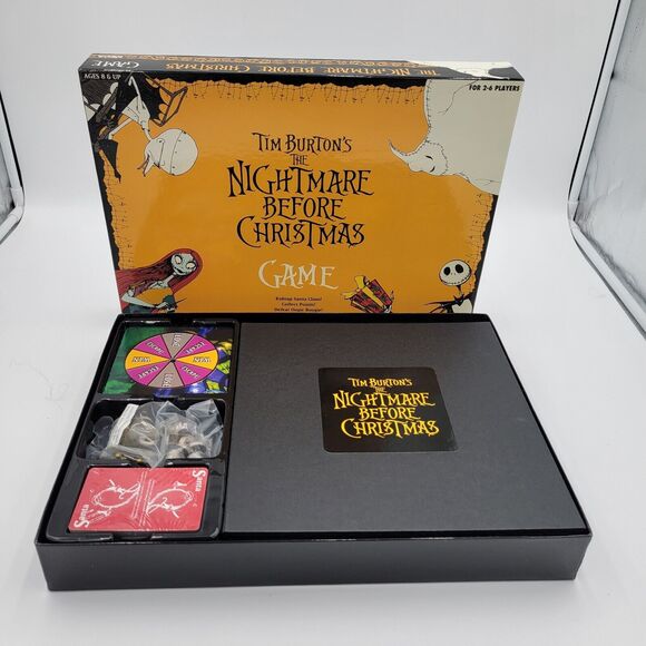 Tim Burton's The Nightmare Before Christmas Board Game Opened New - Picture 9 of 16